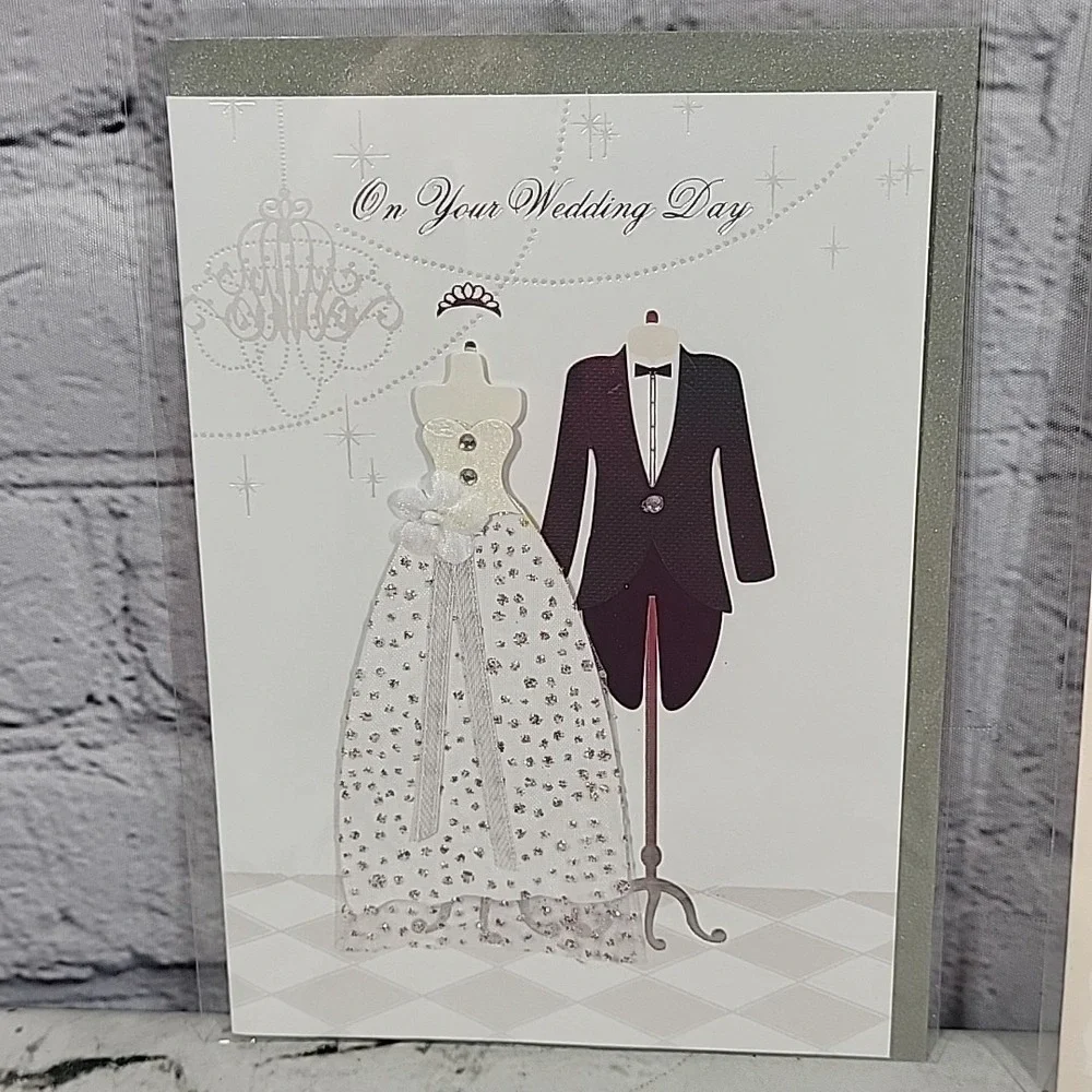 New Greeting Cards‎ Wedding Congratulations Lot Of 4 Cash Holder Minis Envelopes